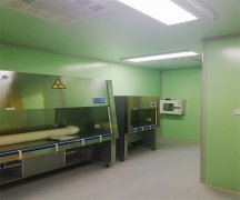 廣東中標張掖中心血站PCR實驗室裝修及實驗臺項目